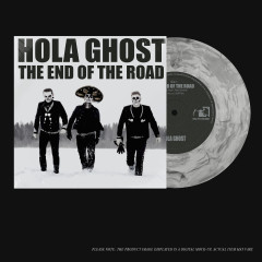 Hola Ghost - The End of The Road, 7" (Clear/Black Smoke)