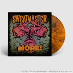 Sweatmaster - More!, LP (Transparent Orange/Black Smoke)