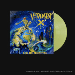 Vitamin X - Ride The Apocalypse, LP (Transparent Lime)