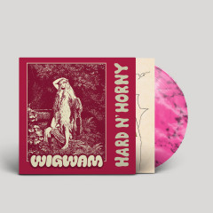 Wigwam - Hard N Horny, LP (Trans. Magenta/White/Black Marble)